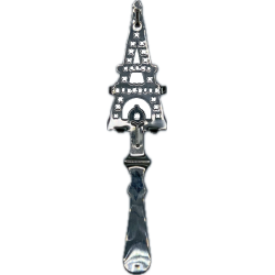 Cuillère absinthe tour Eiffel plate