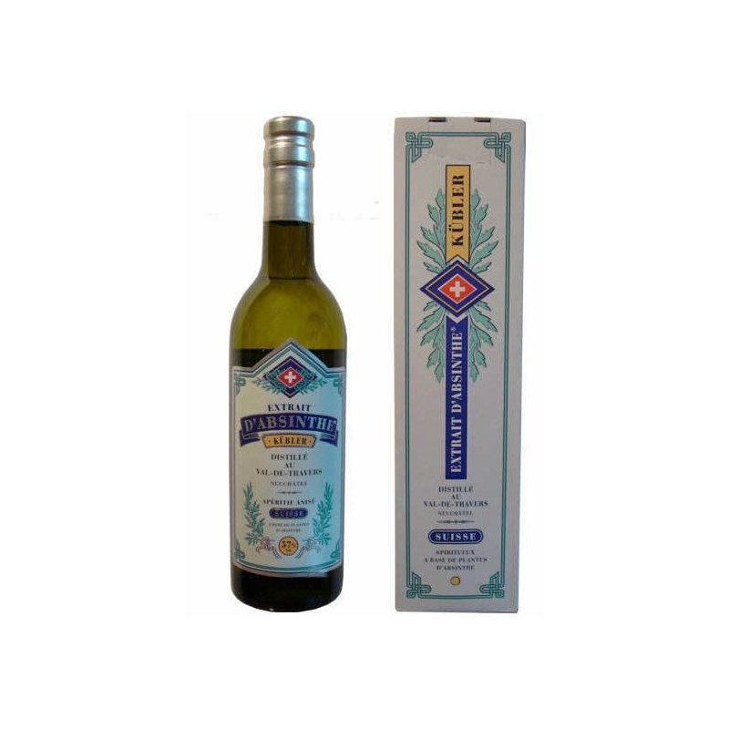 Kubler absinthe suisse Les Caves Du Roy caviste Paris