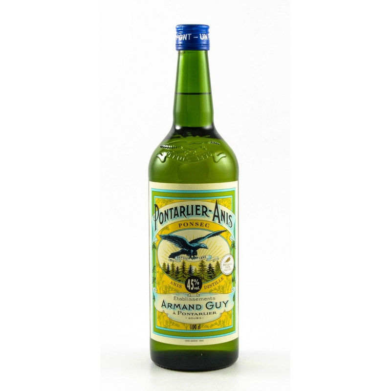 Pontarlier Ponsec Pierre Guy 45° Anis Les Caves Du Roy Paris