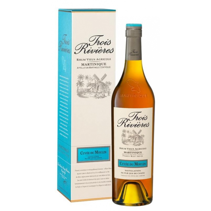 Trois rivières Cuvée du moulin rhum caviste Paris