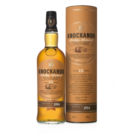Knockando 15 ans Richly matured Knockando 15 ans Richly matured