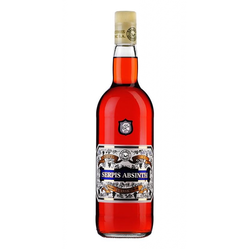 Serpis classic - absinthe rouge - Les Caves Du Roy - caviste