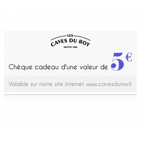 Chèque Cadeau 5 Chèque Cadeau 5 