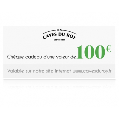 Chèque Cadeau 100 Chèque Cadeau 100 