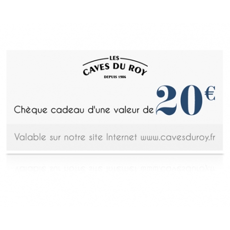 Chèque Cadeau 20 