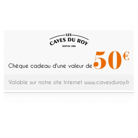 Chèque Cadeau 50 Chèque Cadeau 50 