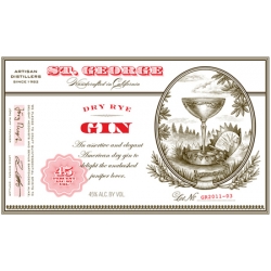 St Georges gin rye