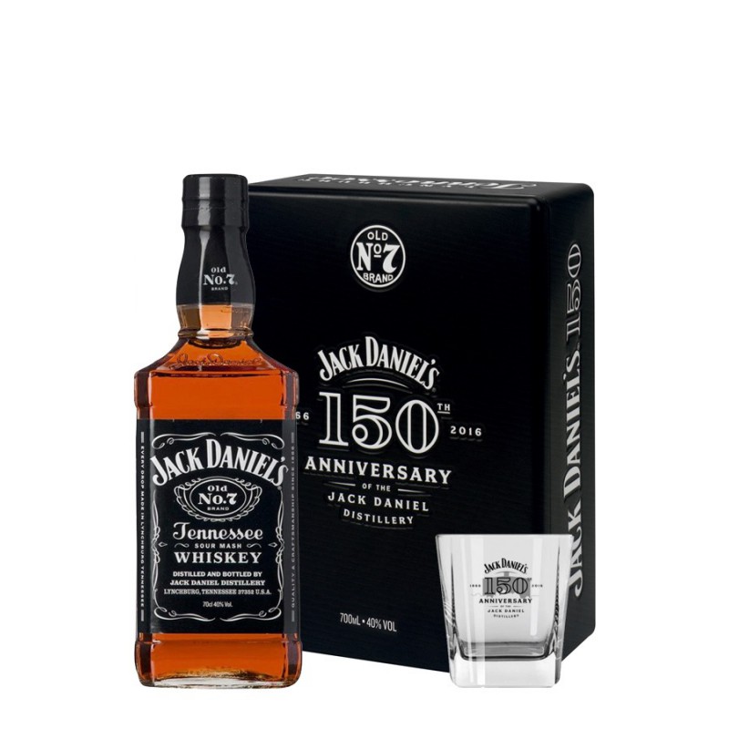 Jack Daniel's coffret 150ème anniversaire - whisky Tennessee - Paris