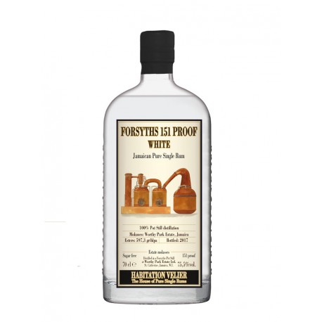 rhum Forsyths 151 proof white rhum Forsyths 151 proof white