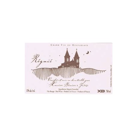 Xavier Benier 2015 Régnié Xavier Benier 2015 Régnié