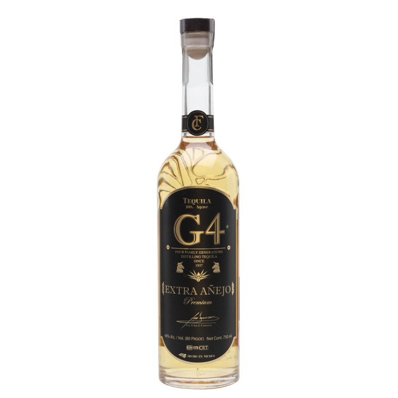 Tequila G4 extra anejo Les Caves Du Roy caviste Paris