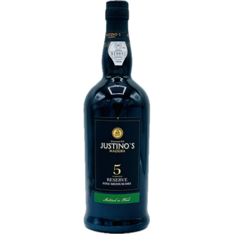 Madère justino's 5 ans medium dry