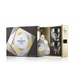 Hennessy XO coffret ice + 2 verres