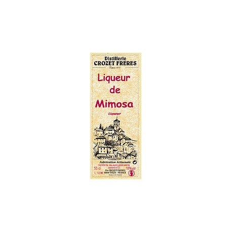 Liqueur de mimosa