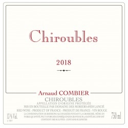 Arnaud Combier Chiroubles 2018
